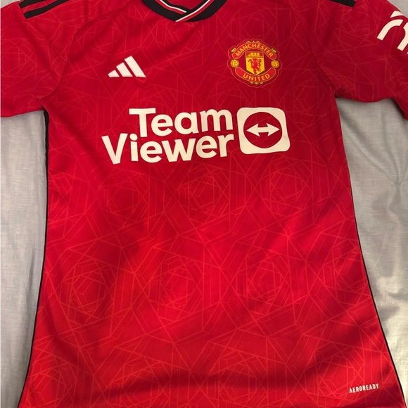 adidas Other - Manchester United Red Soccer Jersey